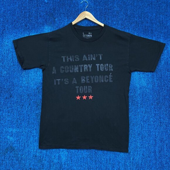 Beyonce Cowboy Carter Rodeo Chitlin Circuit Tour T-Shirt Size Large - Picture 1 of 4